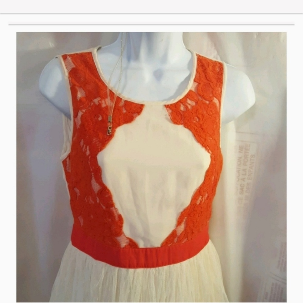 Ryu Womens Dress Tulle Shabby Chic - Sz Small.